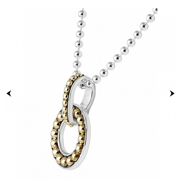 Genuine Lagos Enso Circle Pendant Necklace - Picture 2 of 5